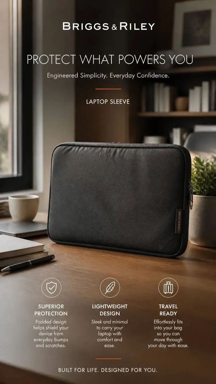 Briggs & Riley laptop sleeve